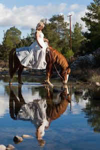Fotoshootings auf der Elpida Ranch, Fotoshooting mit Pferd, Rhodos, Rhodes, Photo shootings with horses,